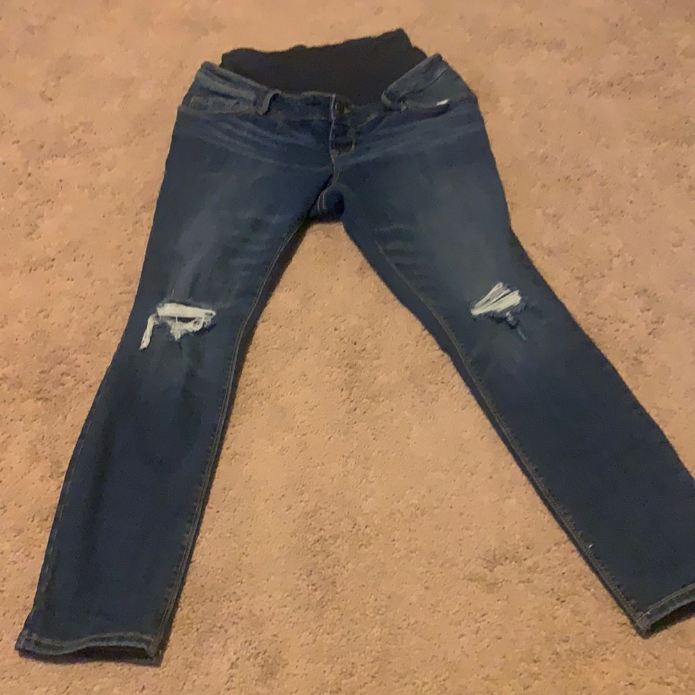 Maternity full panel -  rockstar super skinny jean